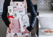 Load image into Gallery viewer, CHILD&#39;S APRON AND MITT - SWEET CHRISTMAS
